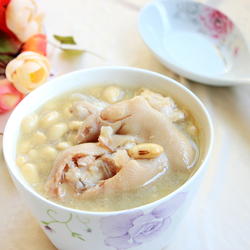 黄豆猪手汤的做法[图]