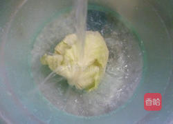 蒜末牛心菜的做法图解3