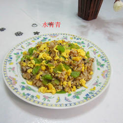 豆香蛋丁饭的做法[图]