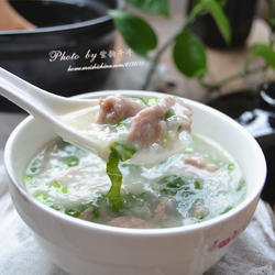 芥菜瘦肉粥的做法[图]
