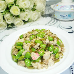 毛豆杂炒豆腐的做法[图]