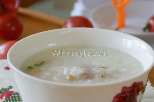 香葱鸭腿粥