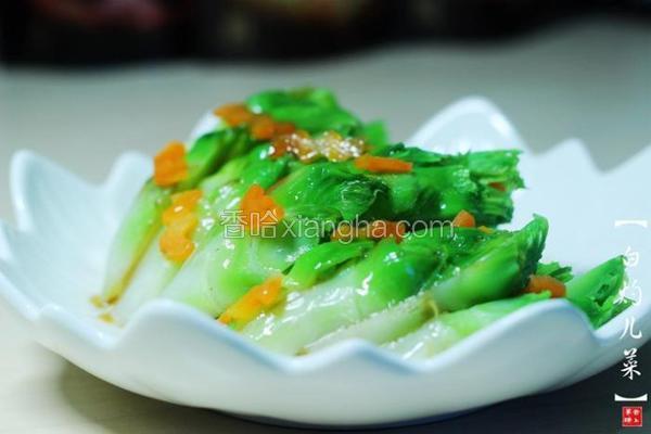 小清新白灼儿菜