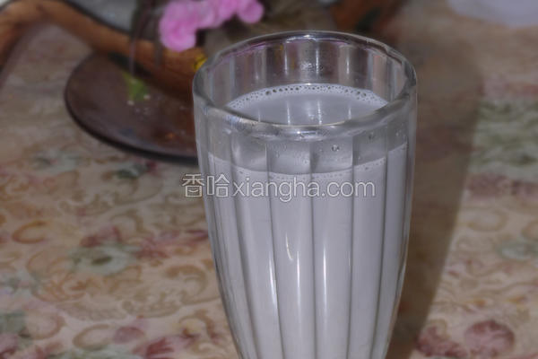 黑芝麻核桃豆浆