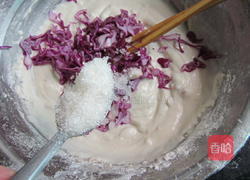 包菜丝煎饼的做法图解4