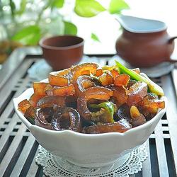 小炒腊肉皮的做法[图]