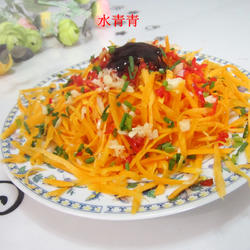 蒜米剁椒南瓜丝的做法[图]