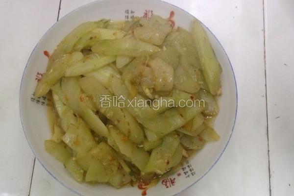 清炒青瓜