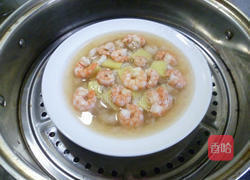 虾仁蒸目鱼蛋的做法图解10