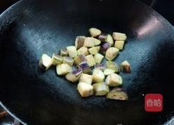 腊肉炒茄子的做法图解4