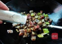腊肉炒茄子的做法图解10