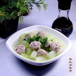 家常菜冬瓜汆丸子的做法[图]