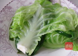 包菜烤鸭卷的做法图解6