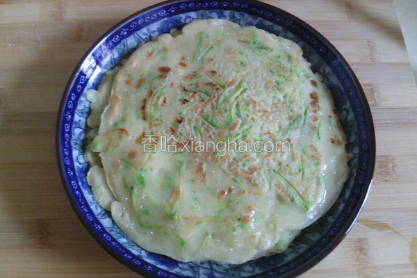 角瓜鸡蛋饼