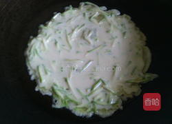 角瓜鸡蛋饼的做法图解7