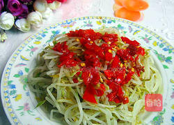 凉拌芽菜的做法图解8