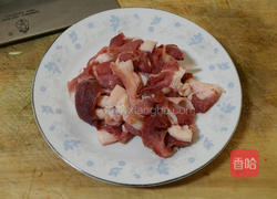 葱爆肉的做法图解3