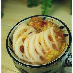 莲藕山楂糖水的做法[图]