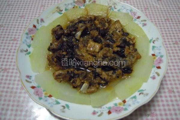 冬瓜豆豉蒸排骨