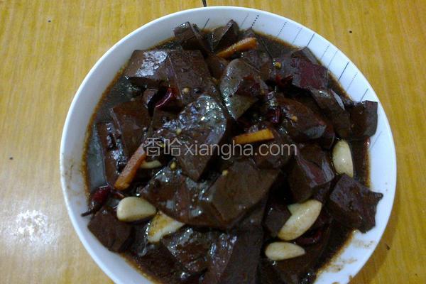 红烧猪血