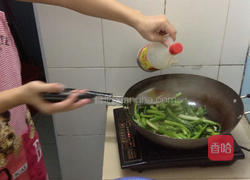 清炒广式菜心的做法图解4