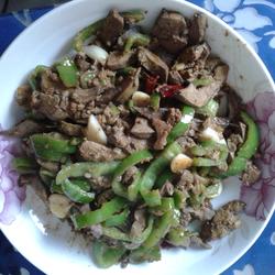 鸡肝尖椒的做法[图]