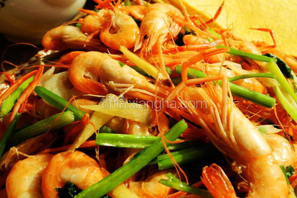 煎饼卷河虾