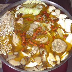 麻油鸡蔬菜锅的做法[图]