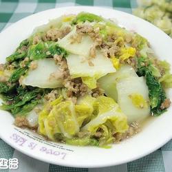 肉末白菜的做法[图]