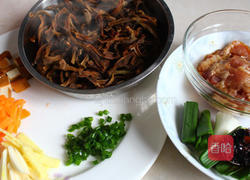 干豆角炒肉的做法图解3