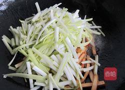 蚝油韭黄炒香干的做法图解7