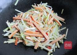蚝油韭黄炒香干的做法图解9