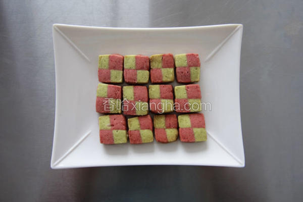 三彩饼干