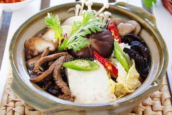 牛肉香菇火锅