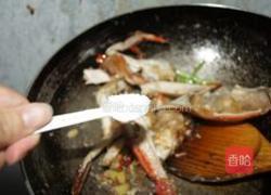 姜葱炒螃蟹的做法图解9