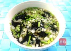 虾皮紫菜汤的做法图解3