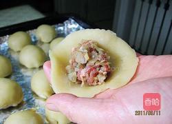 榨菜鲜肉月饼的做法图解9