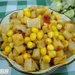 剁椒玉米藕丁的做法[图]