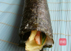 虾仁寿司的做法图解16