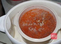 红萝卜瘦肉粥的做法图解7