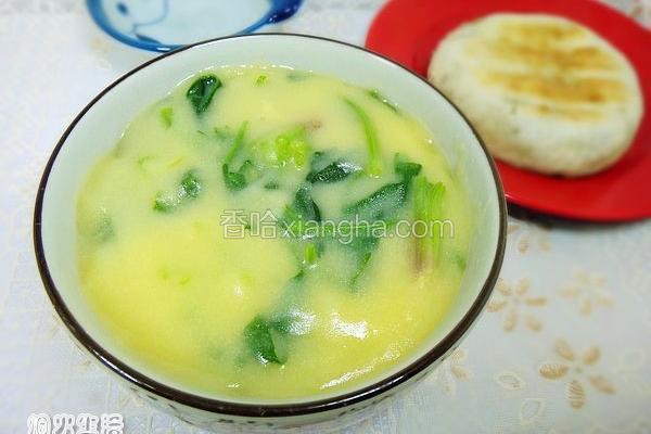 玉米菠菜粥