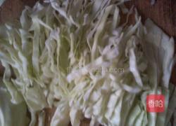 凉拌包包菜的做法图解3