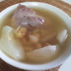 麦冬雪梨煲猪蹍的做法[图]