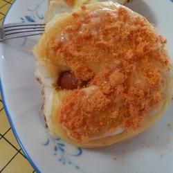 火腿肉松面包的做法[图]