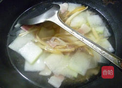 黄花菜咸肉冬瓜汤的做法图解10