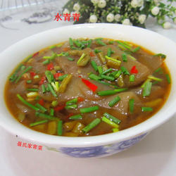咸鲜蘑芋豆腐汤的做法[图]
