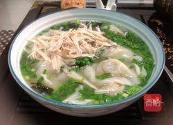 鸡汤馄饨的做法图解12