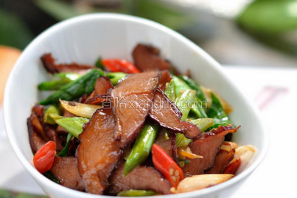 小炒腊肉