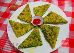芹菜叶海蛎煎饼的做法图解12