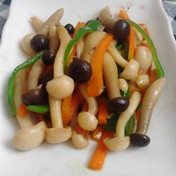蚝油双菇的做法[图]